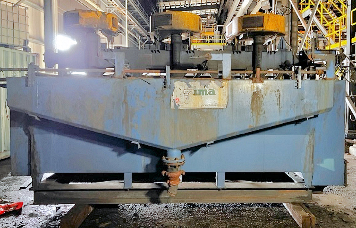 Metso Bank Of 3 Cells Model Dr-24 Flotation Cells 1.4m3)